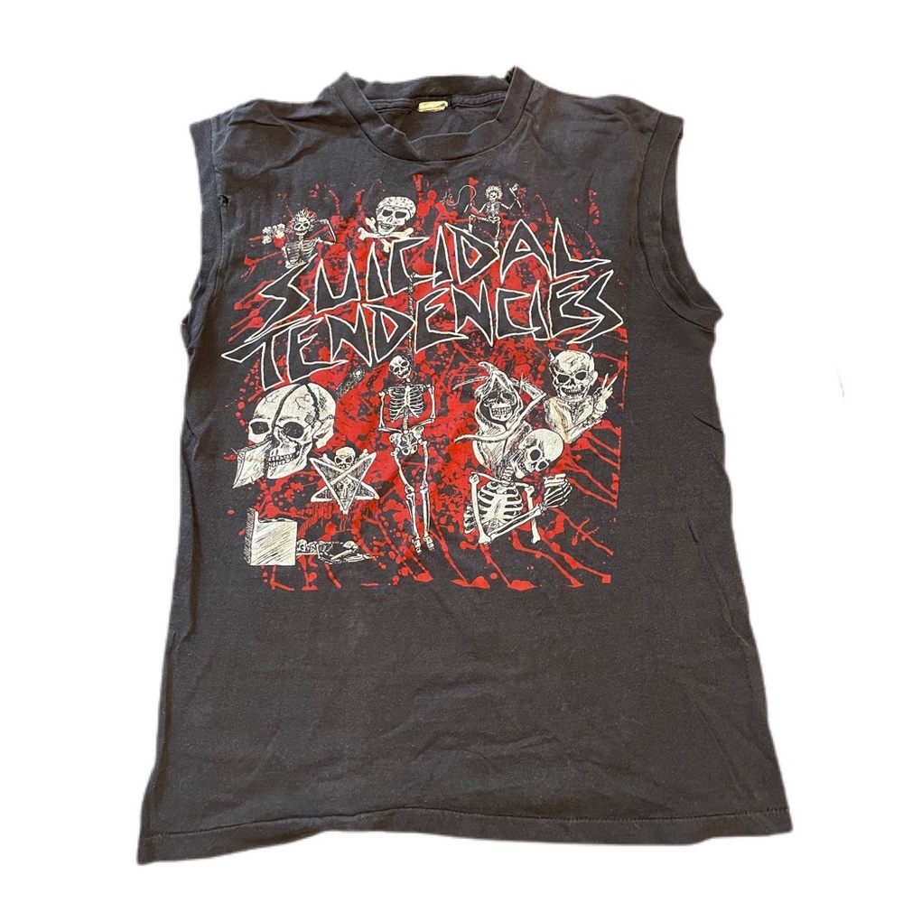 Vintage Suicidal Tendencies Sleeveless Tee Shirt